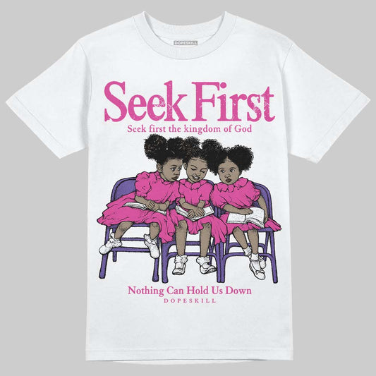 Dunk Active Fuchsia DopeSkill T-Shirt New Seek First Graphic