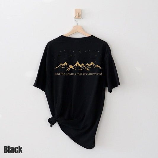 2 Slide Design, ACOTAR Velaris Merch, The Night Court T-Shirt, A Court Of Thorn And Roses T-Shirt, SJM, Illyrians Of The Night Court T-shirt