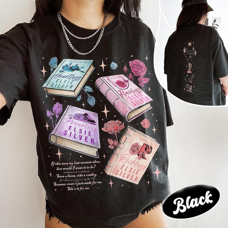 2 Slides, Chestnut Springs SeriesT-Shirt For Fan, Cowboy Romance Reader Club T Shirt, Bookish Gift for Country Girl, Wishing Well Ranch Womenswear Casual Cotton