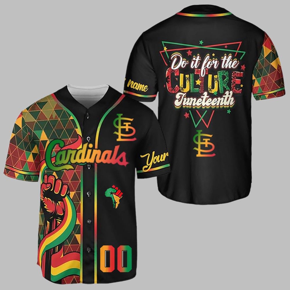 2025 Cardinals Juneteenth Day Jersey - Grishko.com