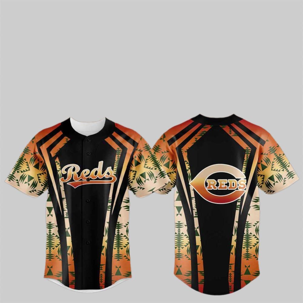 2025 Reds Native American Heritage Jersey - Grishko.com