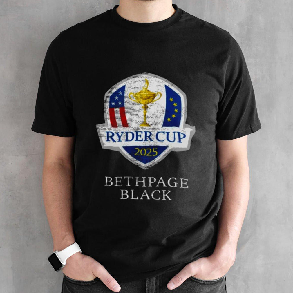2025 Ryder Cup Bethpage Black T-shirts