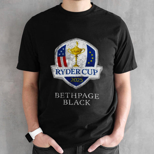 2025 Ryder Cup Bethpage Black T-shirts