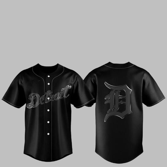 2025 Tigers Back In Black Jersey - Grishko.com