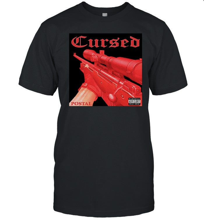 Doomshop Records Cursed Postal Tee Shirt