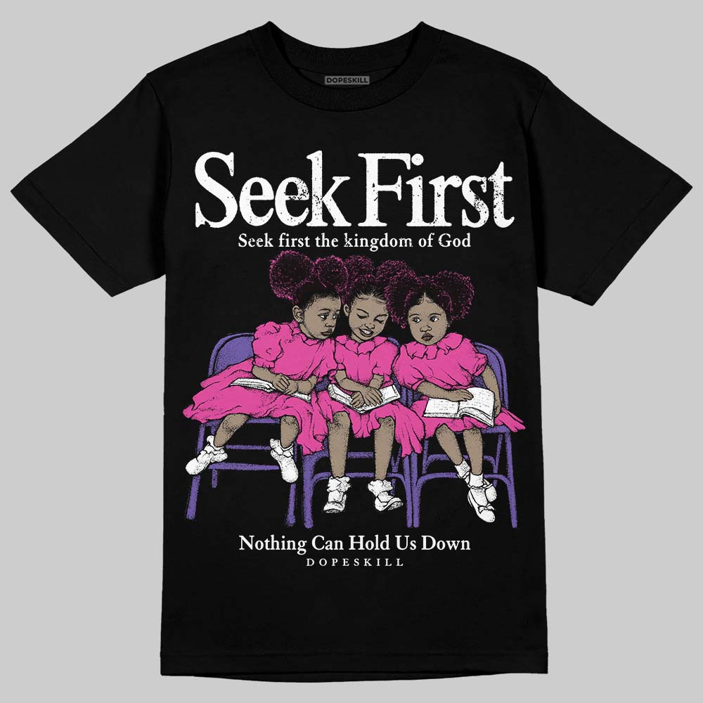 Dunk Active Fuchsia DopeSkill T-Shirt New Seek First Graphic