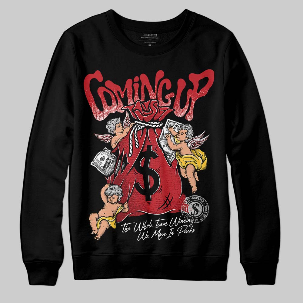 Ferrari 14s DopeSkill Sweatshirt Money Bag Coming Up Graphic