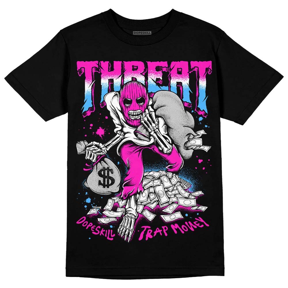 Dunk Active Fuchsia DopeSkill T-Shirt Threat Graphic