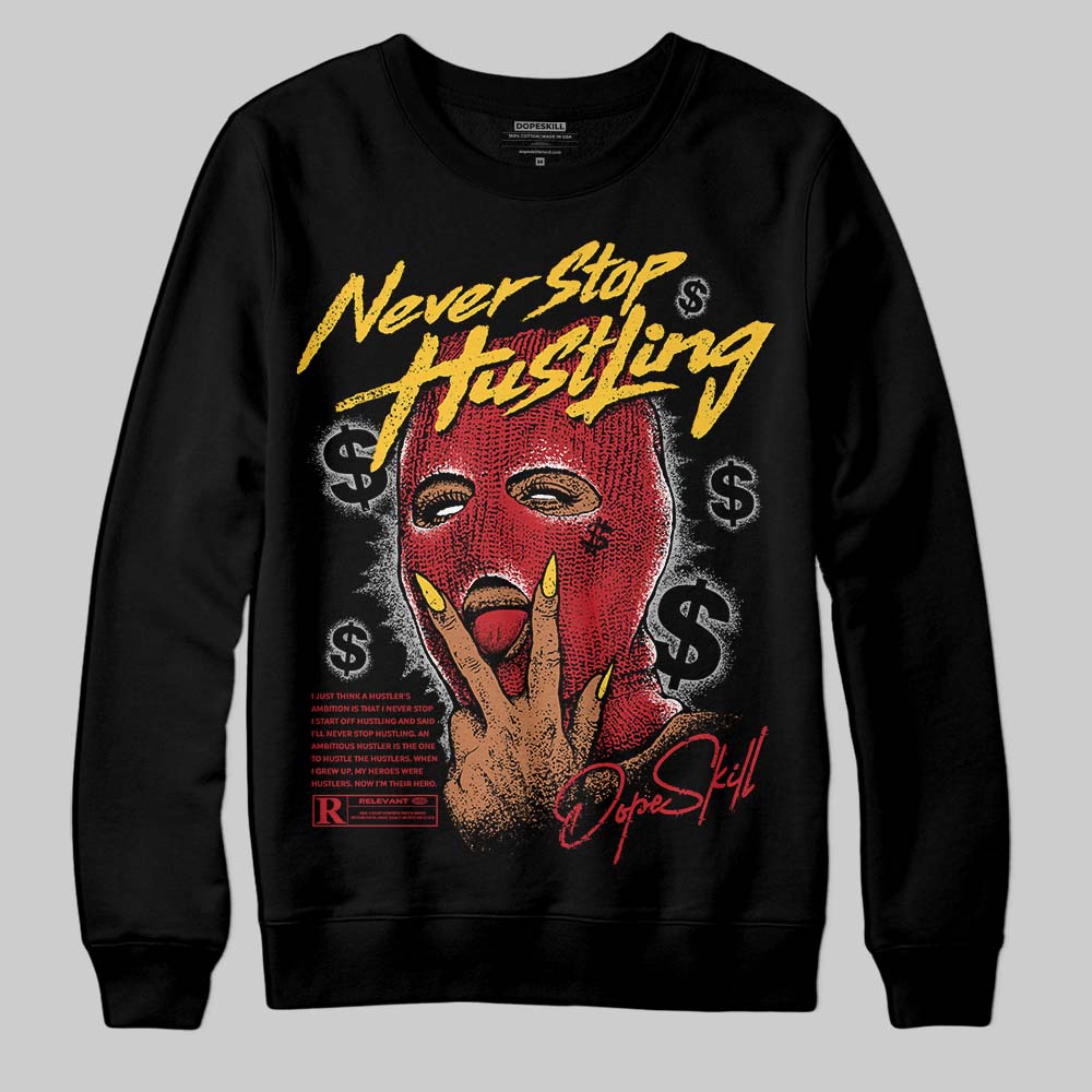 Ferrari 14s DopeSkill Sweatshirt Never Stop Hustling Graphic