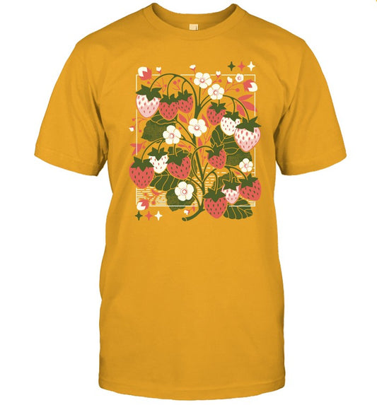 Dokirosi Anime Friends Ccxp Strawberry Fields Tee