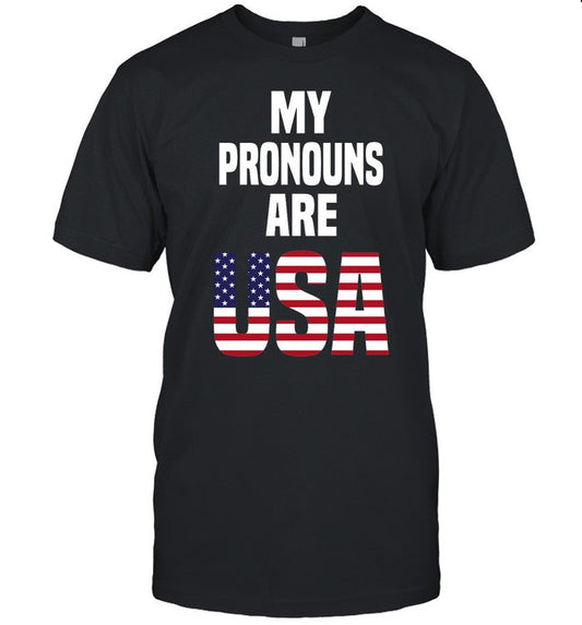 Happy 4Th Of July America Enes Freedom My Pronouns Are Usa Shirt