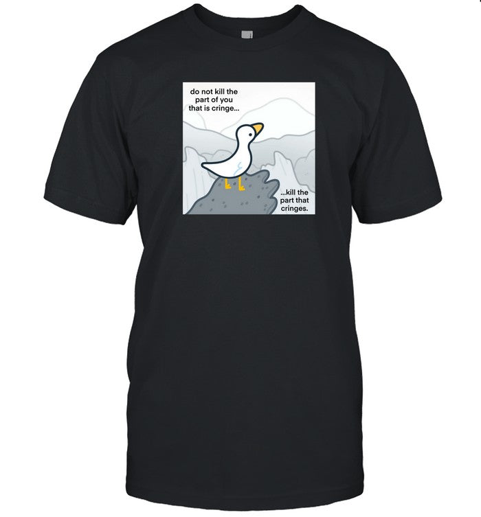 Cringe Goose Graphic Shirt