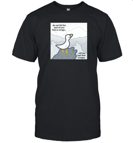 Cringe Goose Graphic Shirt