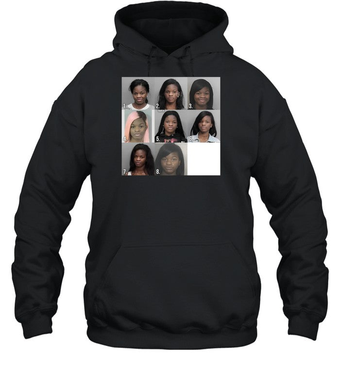 City Girlsâ€™ Jt Wearing Jt's 8 Mugshots Hoodie