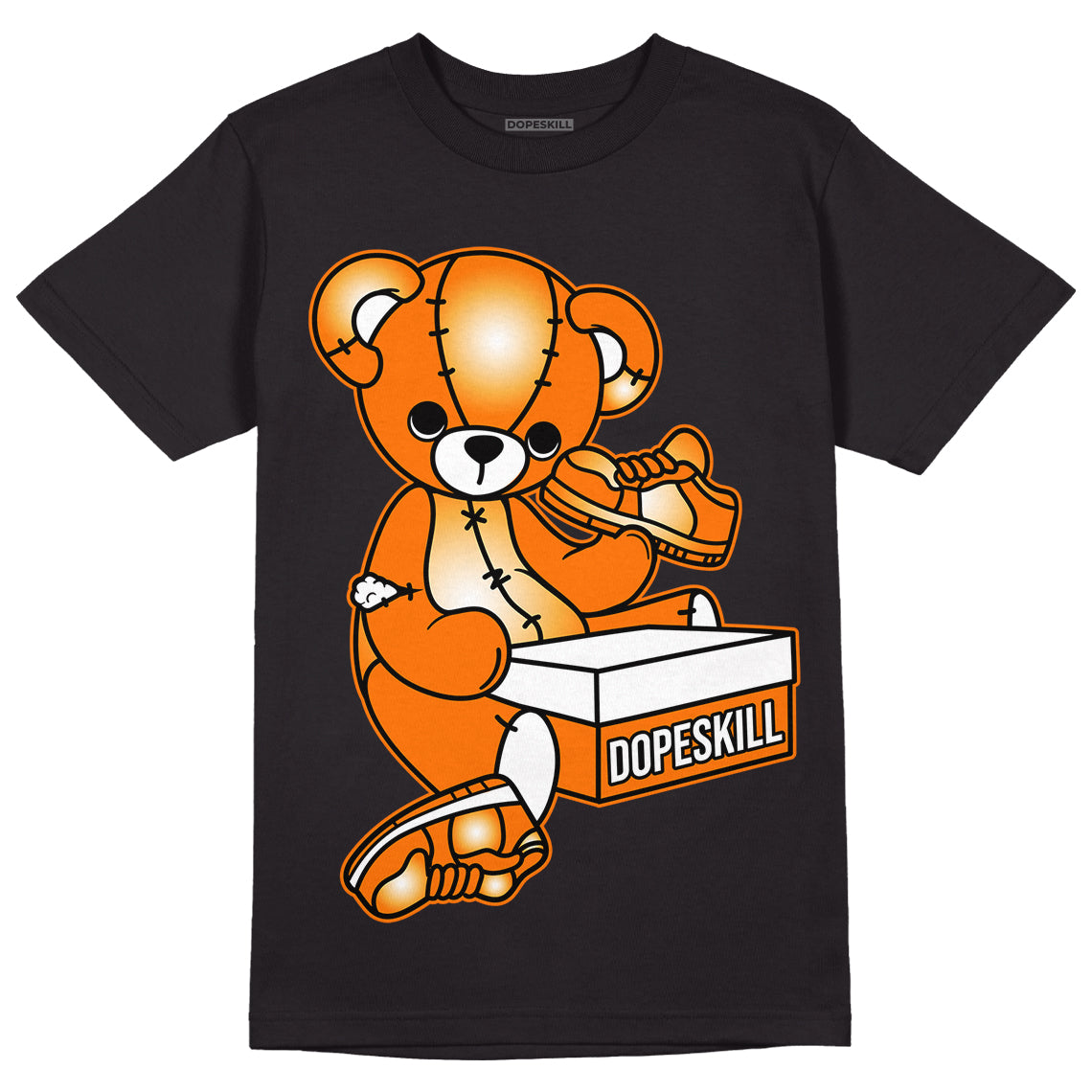Dunk Low Magma Orange DopeSkill T-Shirt Sneakerhead BEAR Graphic