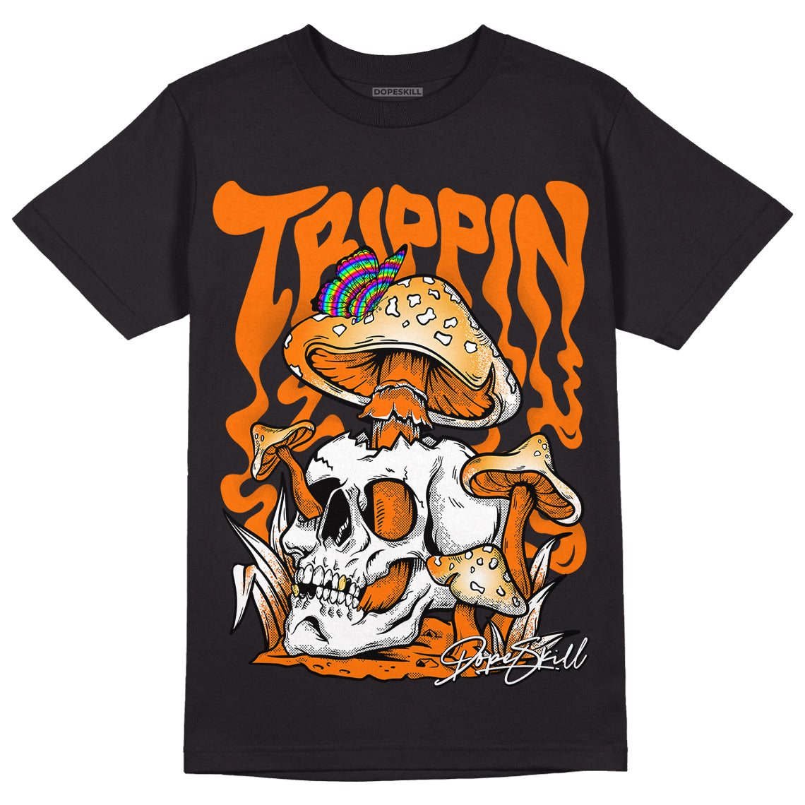 Dunk Low Magma Orange DopeSkill T-Shirt Trippin Graphic