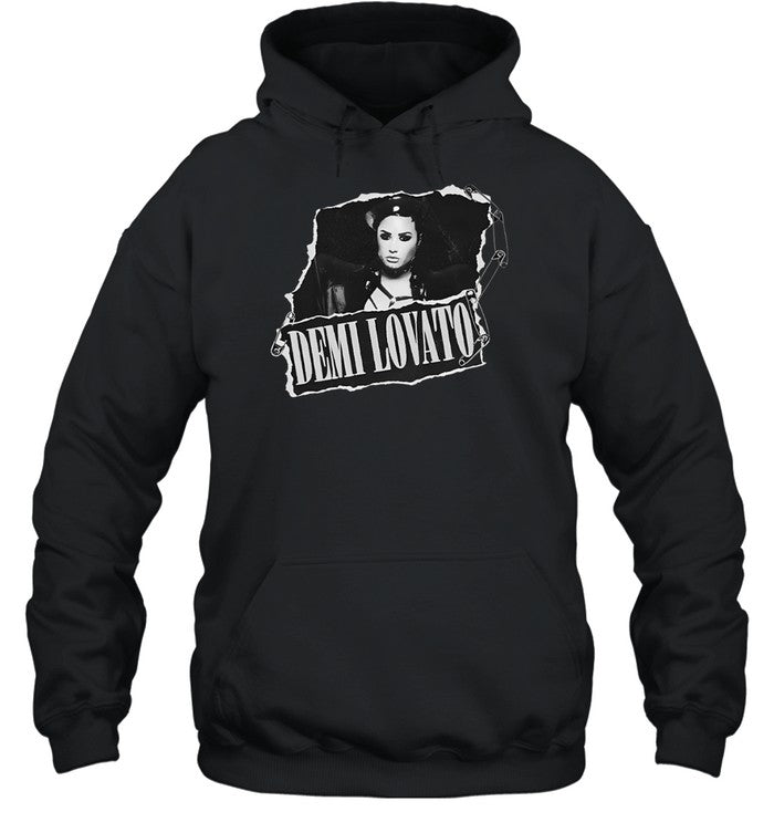 Demi Lovato Ripped Photo Hoodie