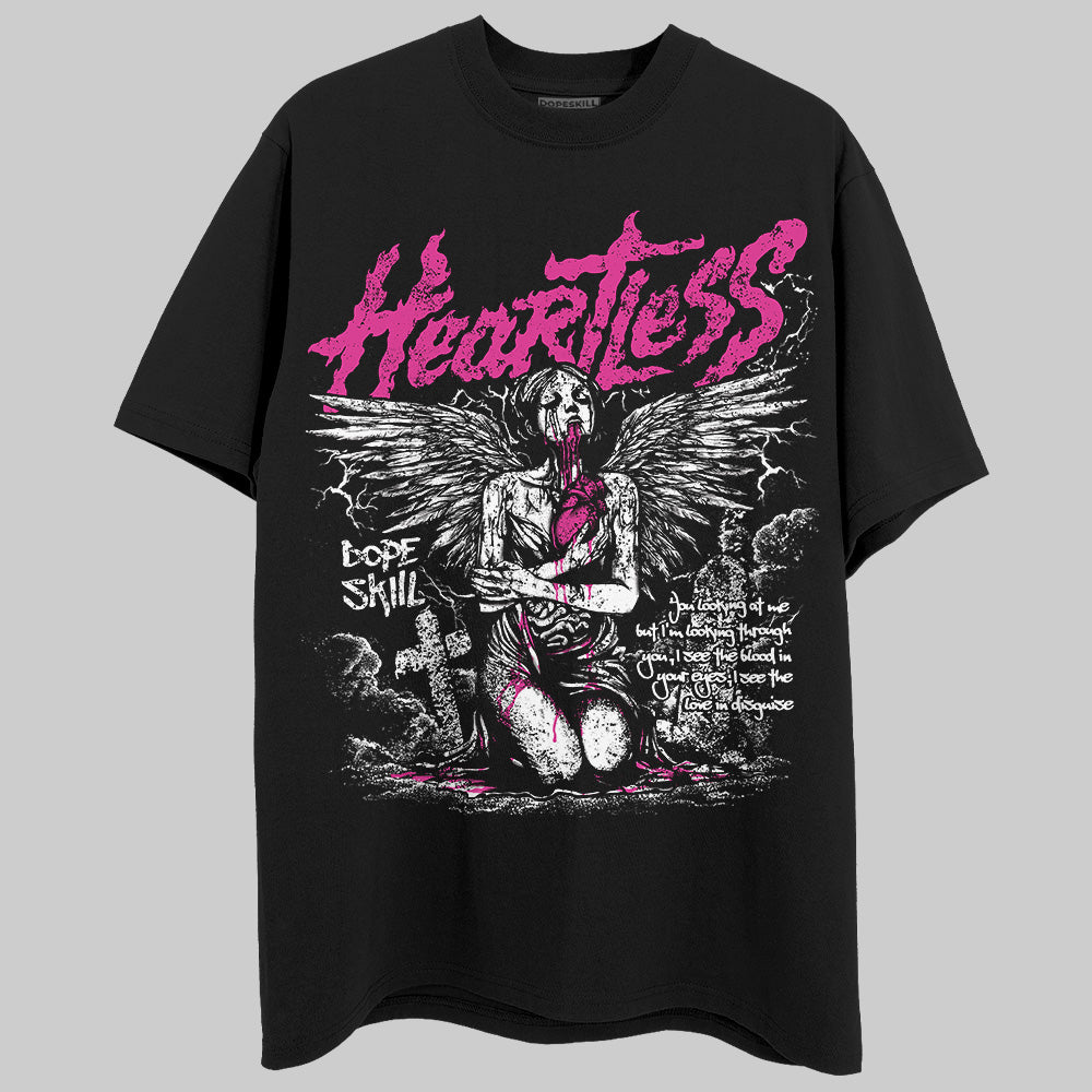 Dunk Active Fuchsia DopeSkill T-Shirt Heartless Graphic