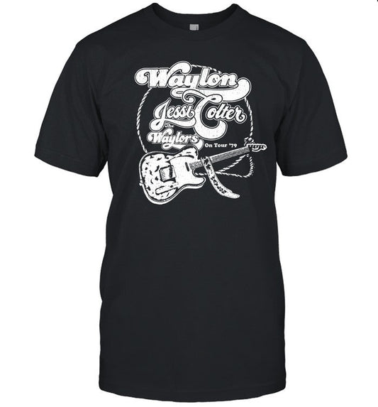 Waylon Jessi Colter The Waylors On Tour '79 Shirt