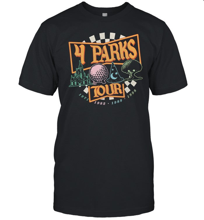 The Lost Bros 4 Parks Tour Shirt