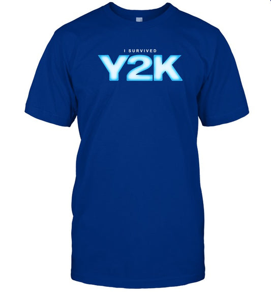 A24 I Survived Y2k Movie T-Shirt