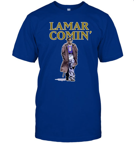 Jake Louque The Hottest Lamar Lamar Comin' Shirt