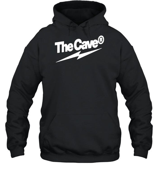 Don't Over Think Shit The Cave Lighting Hoodie