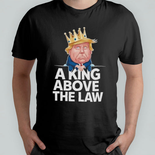 A King Above The Law Funny D Trump King T-shirt