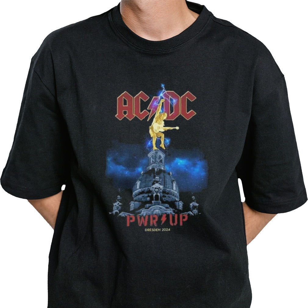 AC DC PWR UP Tour June 16 And 19 2024 Rinne Dresden Are You Ready Open Air Gelange An Der Messe Germany Shirt