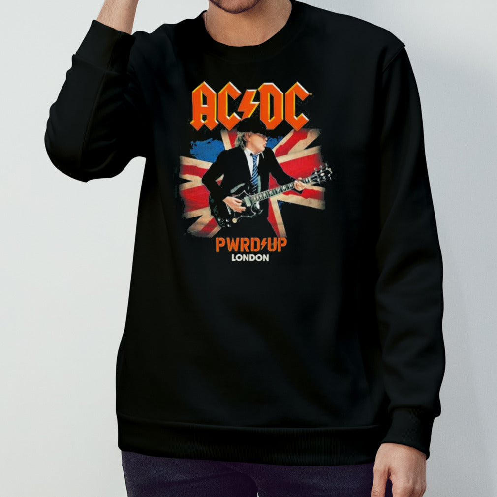 AC DC Union Jack London 2024 Tour T-shirt