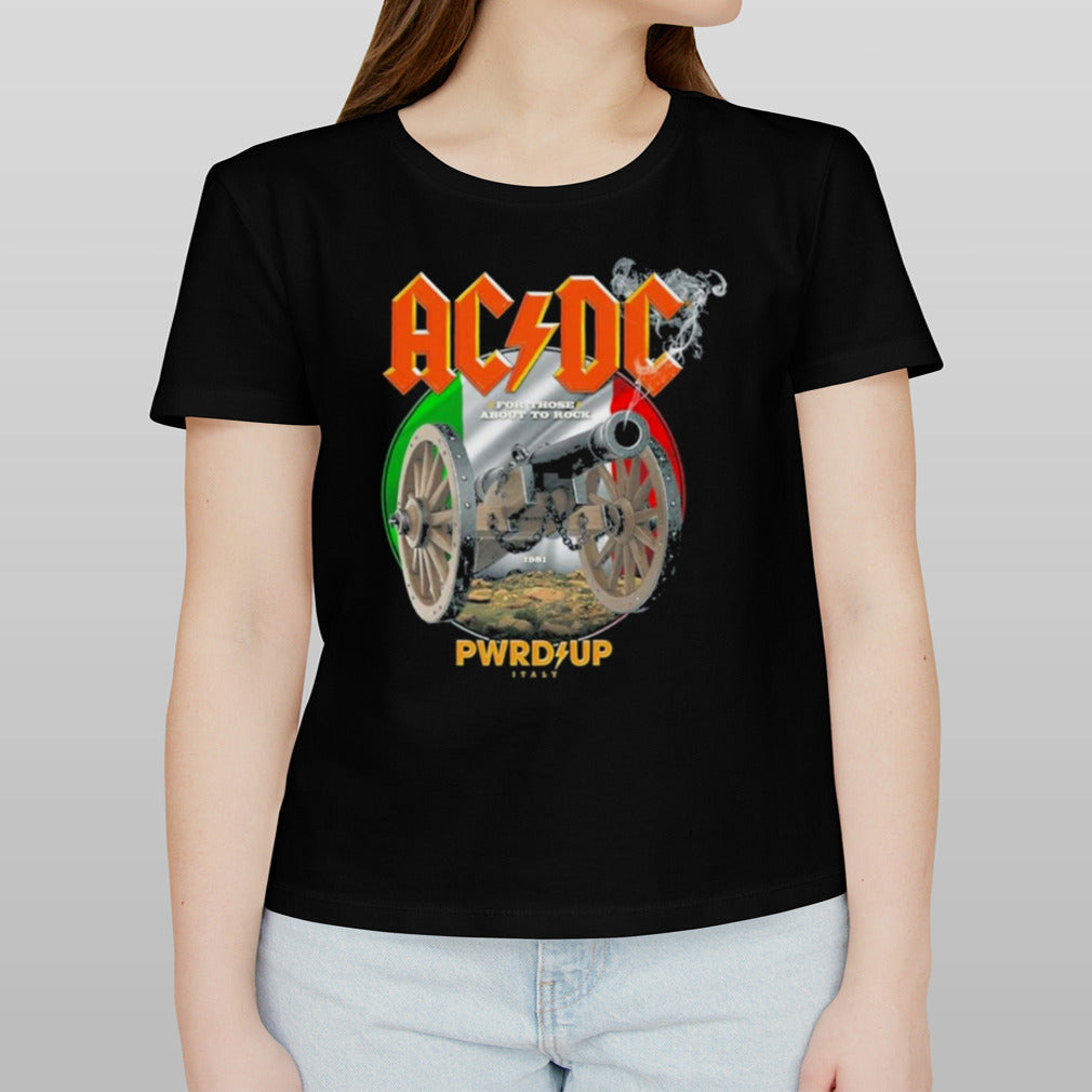 ACDC PWRD-UP Italy Tour 2024 T shirt
