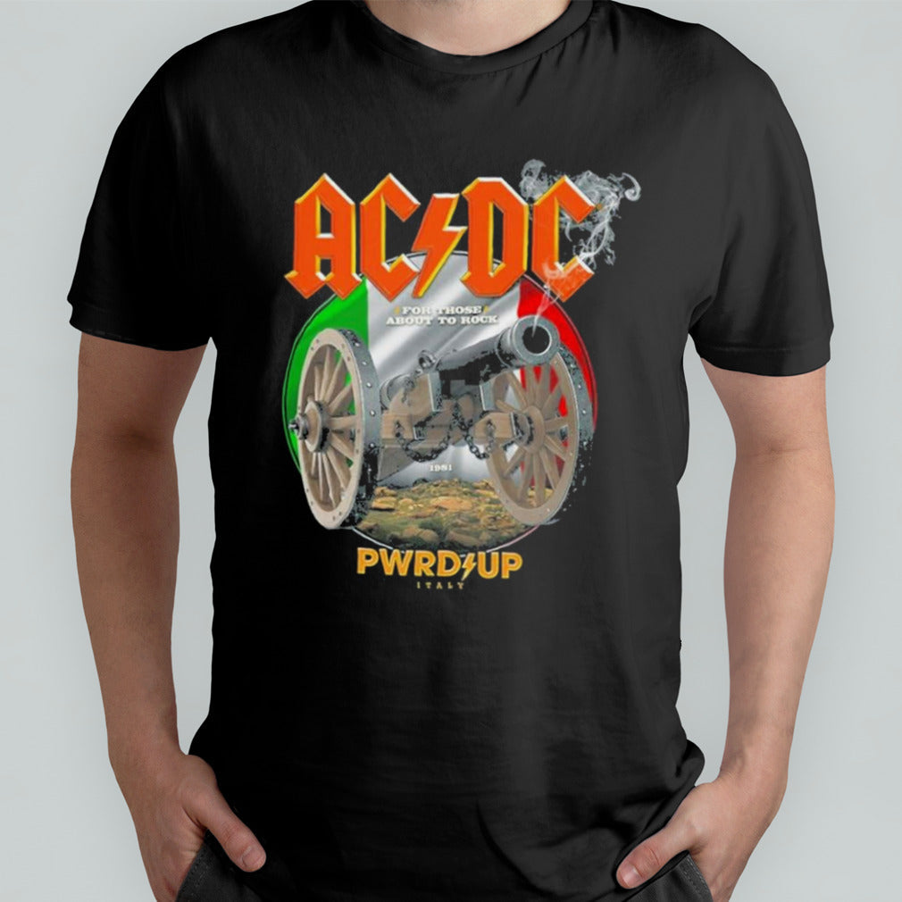 ACDC PWRD-UP Italy Tour 2024 T shirt
