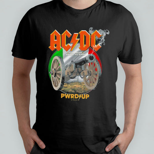 ACDC PWRD-UP Italy Tour 2024 T shirt