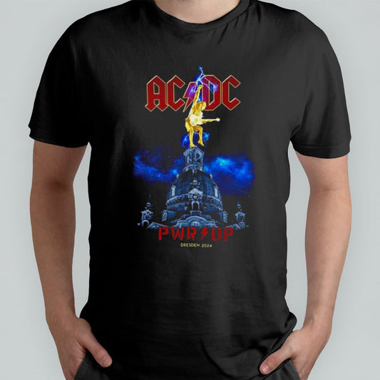 ACDC PWR-UP Dresden Tour 2024 T shirt