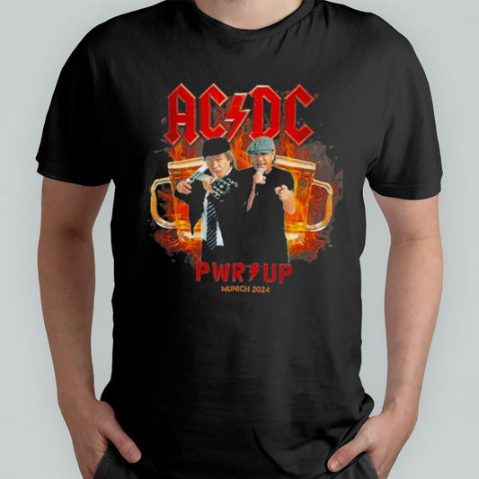 ACDC PWR-UP Munich Tour 2024 T shirt