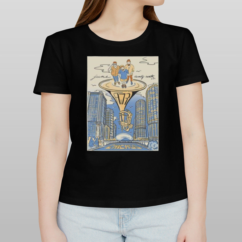AJR Chicago June 29 2024 Tour Poster Shirt