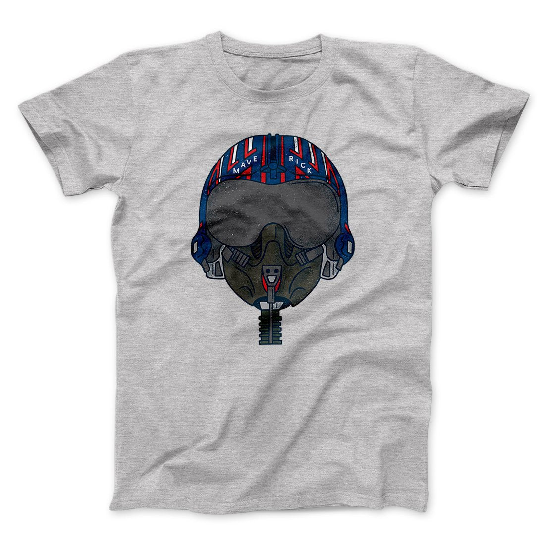 Maverick Helmet Funny Movie Men/Unisex T-Shirt
