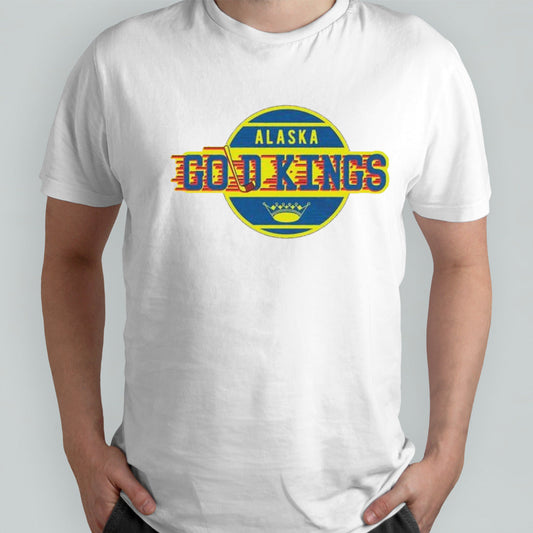 Alaska Gold Kings hockey vintage shirt