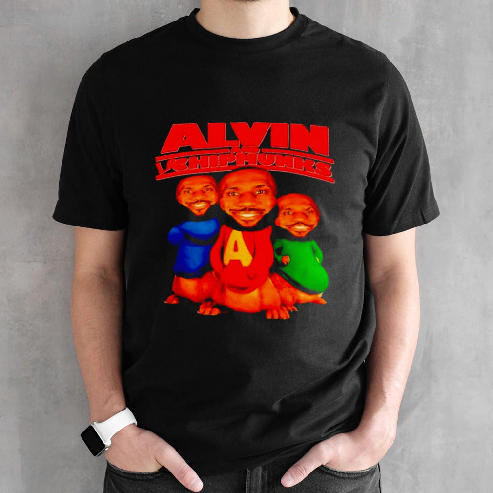 Alvin and LeChipmunks LeBron James funny shirts