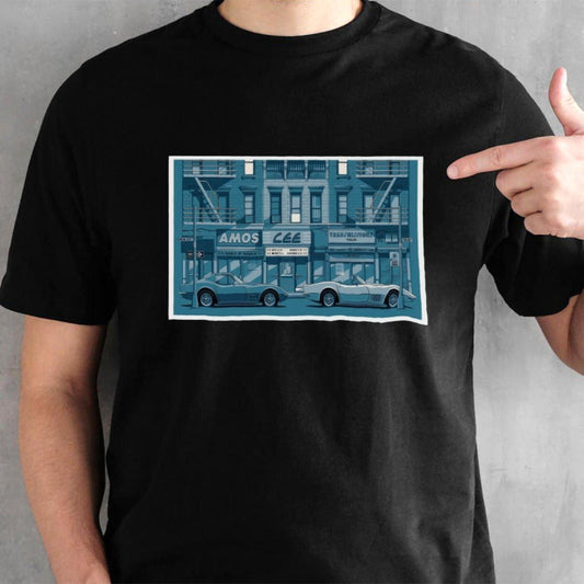 Amos Lee Transmission Tour 2024 Poster Shirt