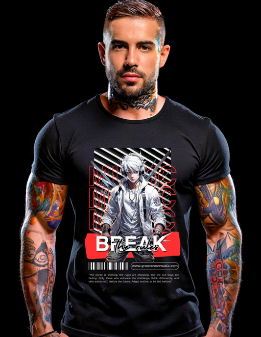 Anime Break the Rules Art Exclusive T-Shirts | GM TM