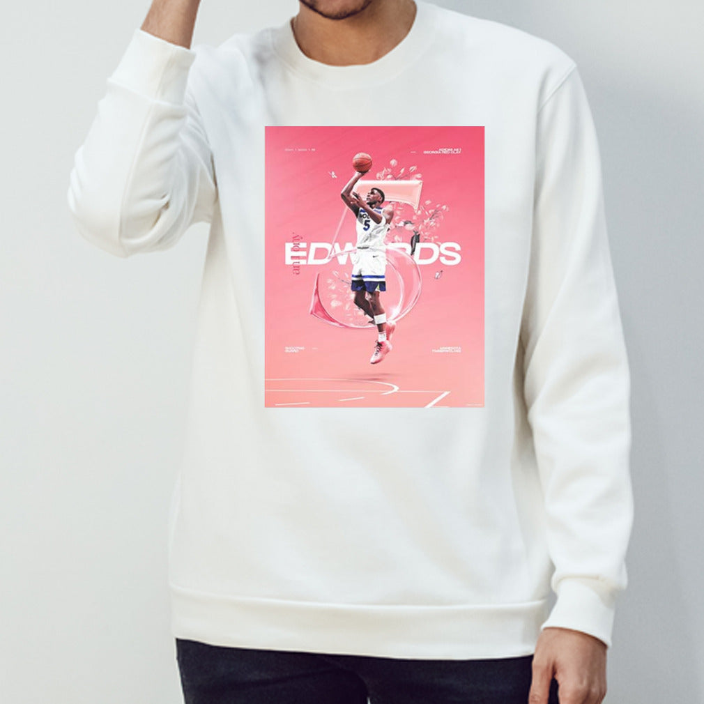 Anthony Edwards Adidas AE1 Georgia Red Clay Shooting Guard Unisex T Shirt