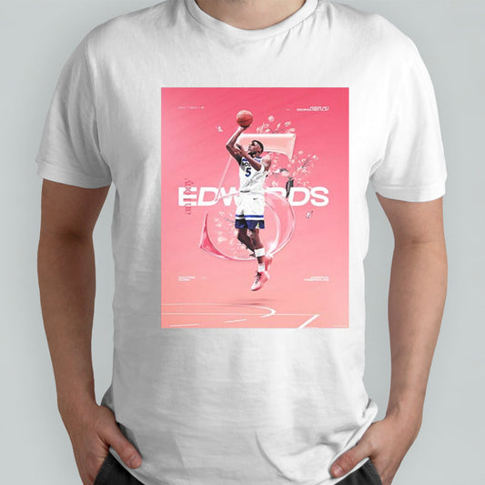 Anthony Edwards Adidas AE1 Georgia Red Clay Shooting Guard Unisex T Shirt
