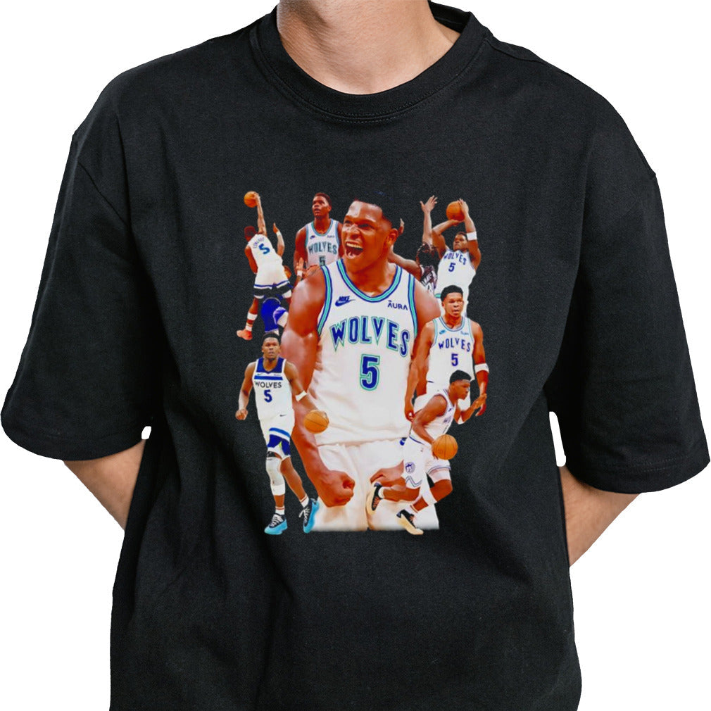 Anthony Edwards Ant Man graphic shirt