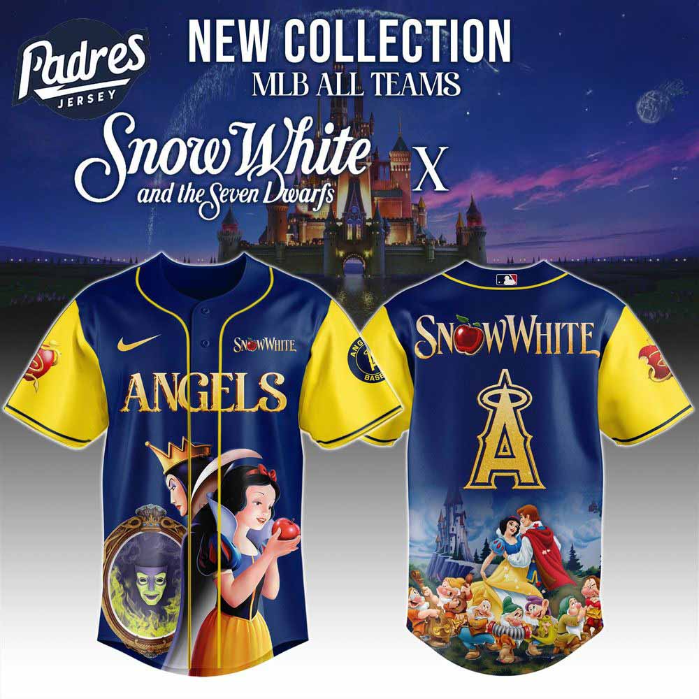 Athletics MLB x Snow White Baseball Jersey 2025 - Padres Jersey Oasis: Elevate Your Baseball Style Game