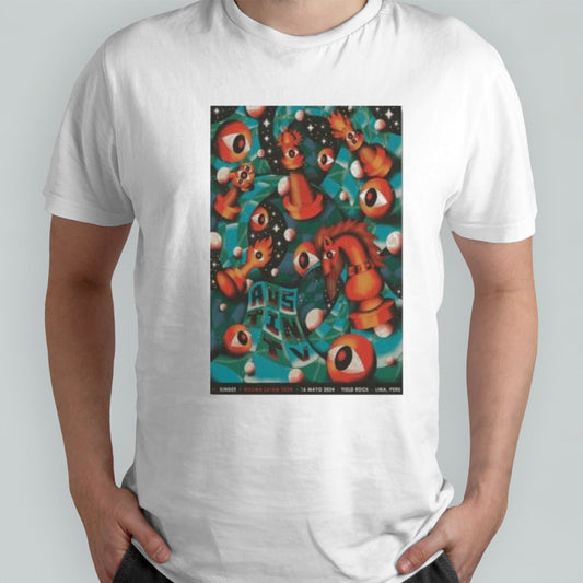 Austin TV Lima Peru May 16 2024 Yield Rock Rizoma Latam Tour Poster Shirt