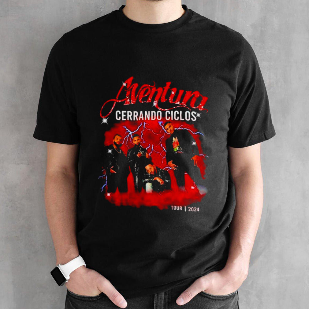 Aventura Cerrando Ciclos 2024 Tour shirt