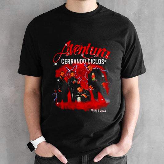Aventura Cerrando Ciclos 2024 Tour shirt