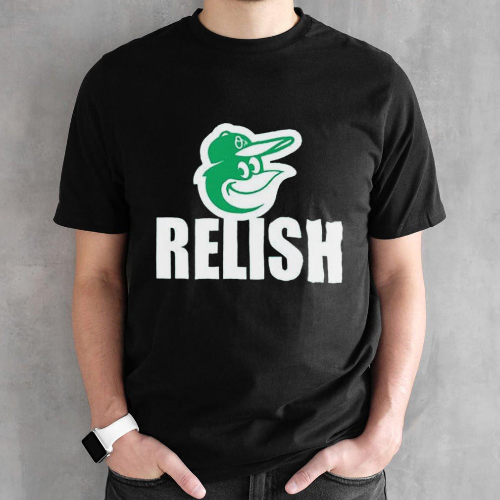 Baltimore Orioles Relish Hot Dog Race Shirts