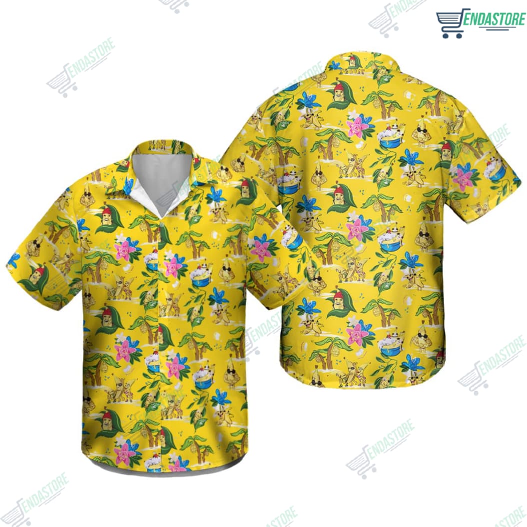 Bananas And Blow Funny Cool Hawaiian Shirt